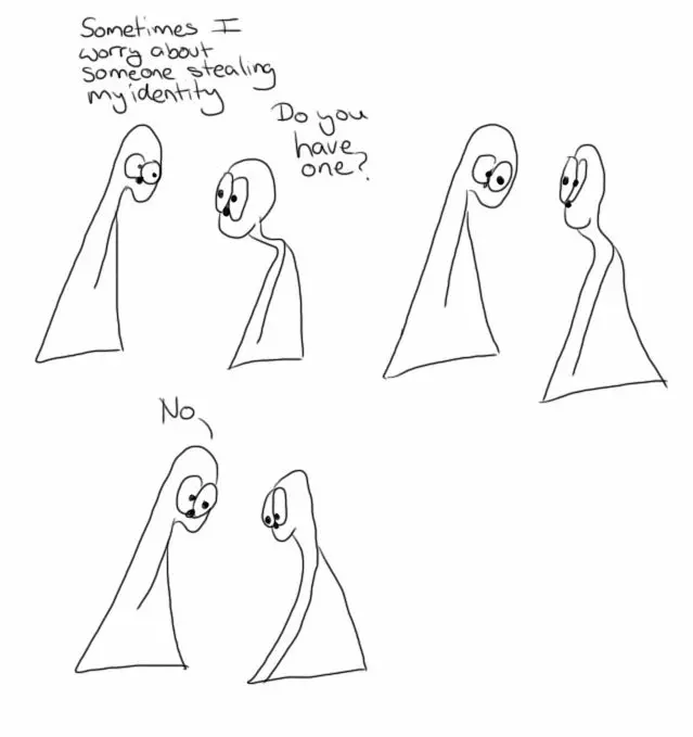 comic starring the two things, transcript below