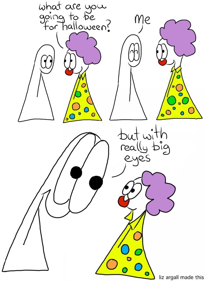 Eyes webcomic, see below for full transcript