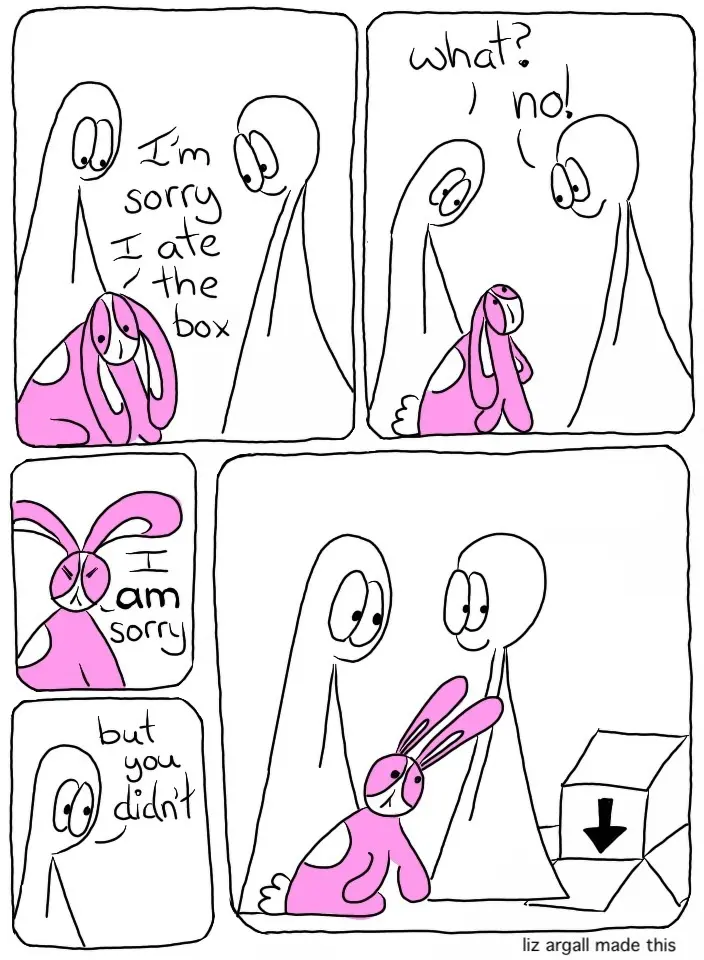 Apologies webcomic, see below for full transcript