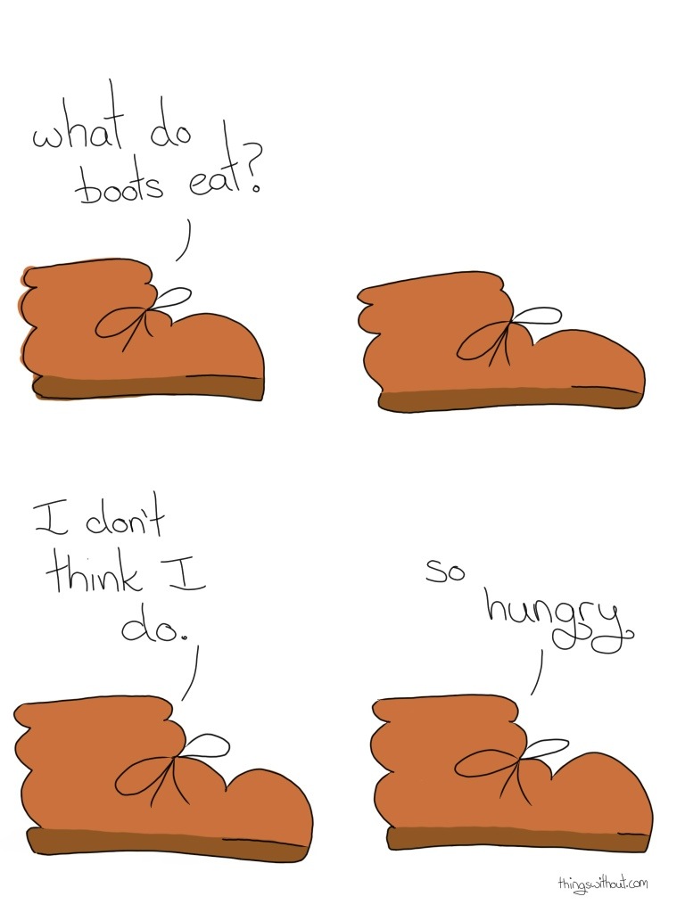 Boot Food, Part 1 webcomic