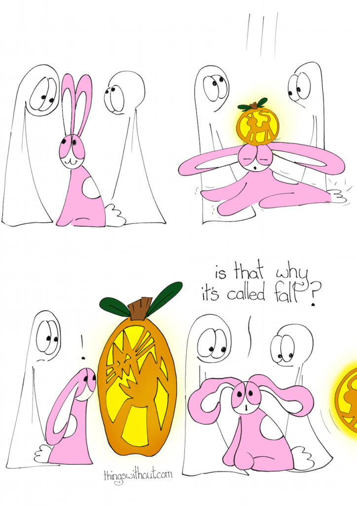 Fall webcomic, see below for full transcript