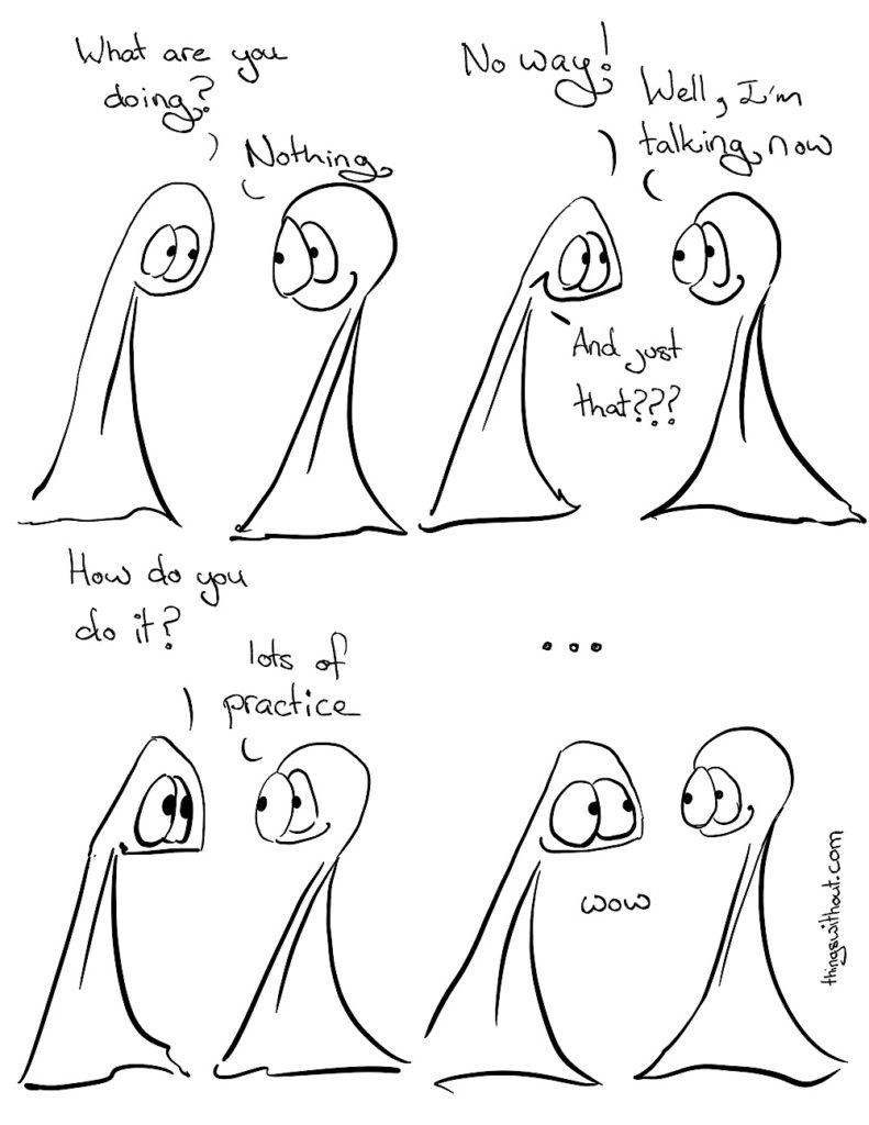 Nothing webcomic, see below for full transcript