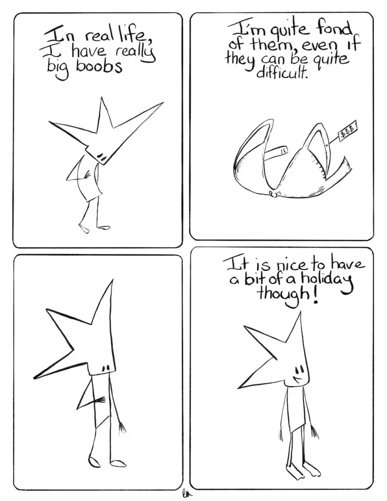 Webcomic full transcript below