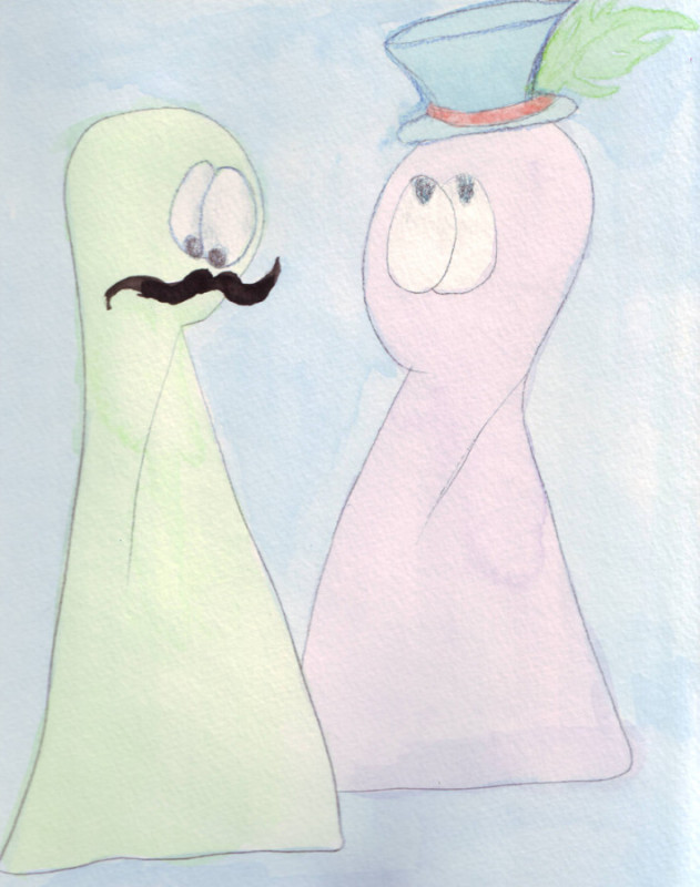 Mustaches and Hats!