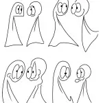 The Things pull silly faces at each other