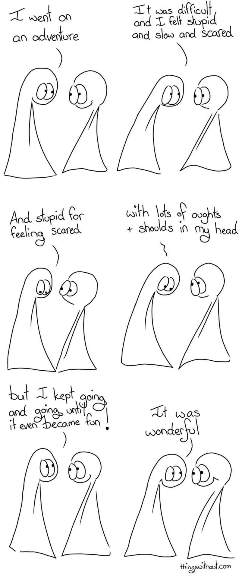 The things are brave