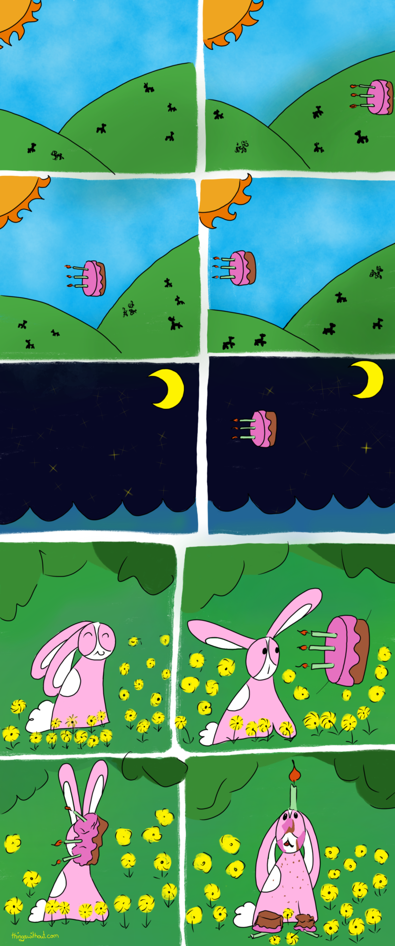 437: Flying Cake!