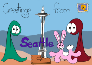 Greetings from Seattle - Postcard