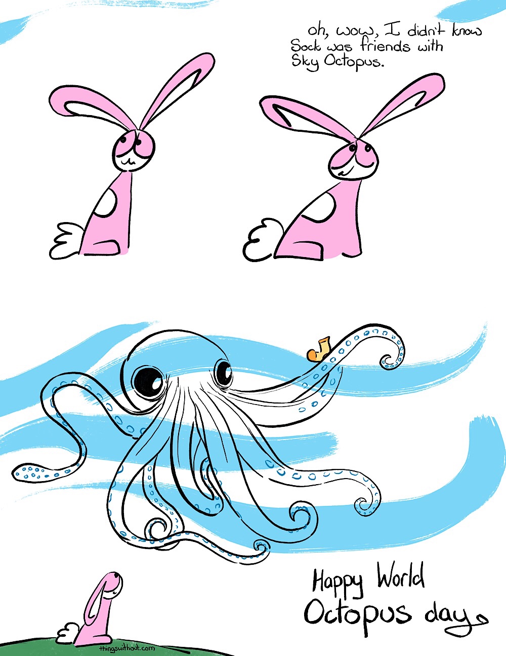 World Octopus Day (Comic #733)